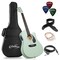 Ashthorpe Full-Size Cutaway Thinline Acoustic-Electric Guitar Package - Premium Tonewoods